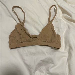 SKIMS Beige Fits Everybody Triangle Bra - Small